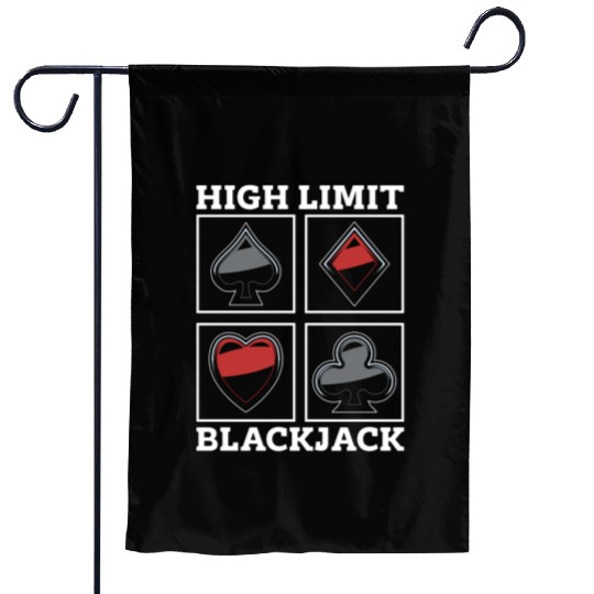 Classic Blackjack High Limit Blackjack Card Game Garden Flags