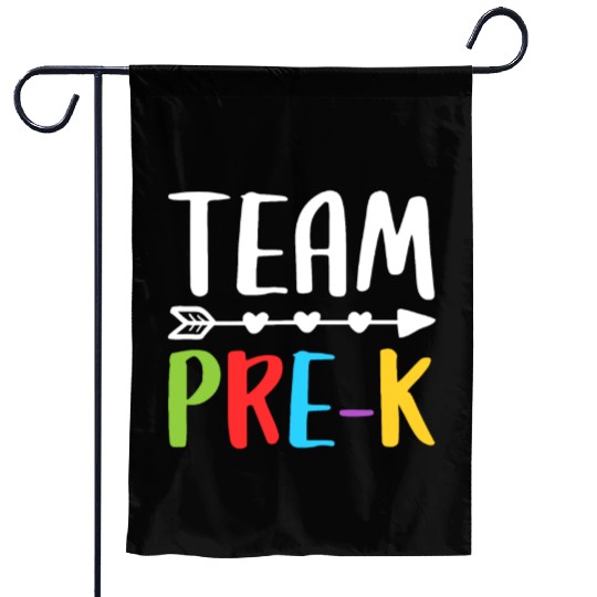 Team Pre-K, Teacher Back To School Garden Flags