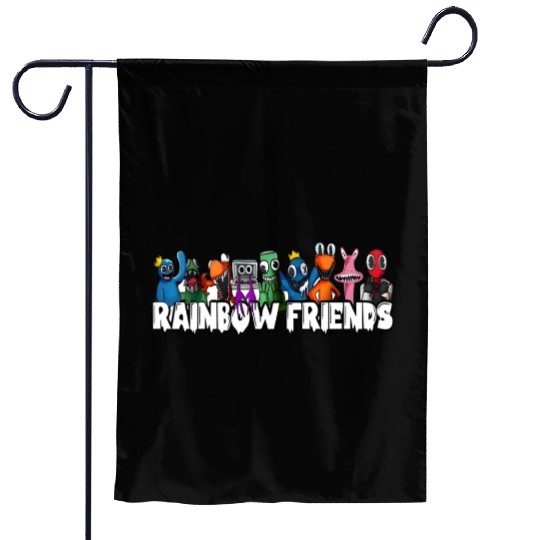 Rainbow Friends Garden Flags
