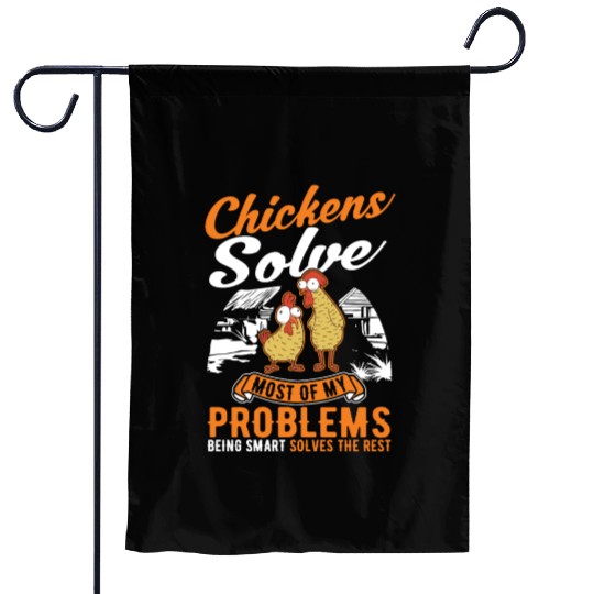 Chickens Chicken Farm Farmer Garden Flags