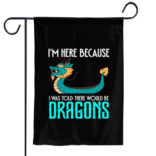 Funny Dragon Boat Racing Paddle Garden Flags
