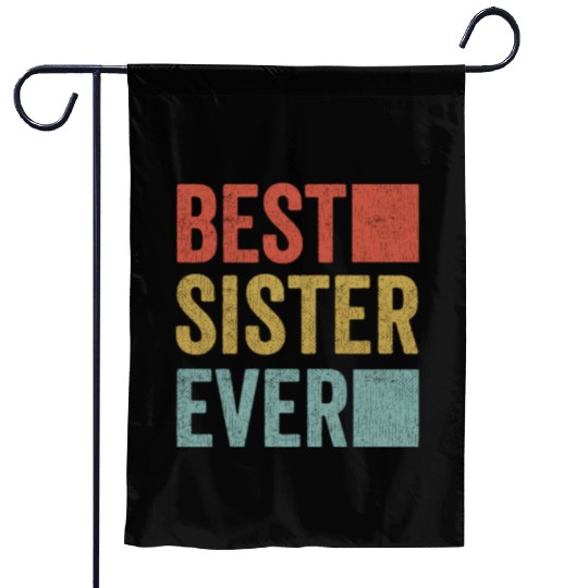 Womans Best Sister Ever Garden Flags Big Sister Little