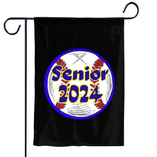 Baseball Senior Class of 2024 Garden Flags