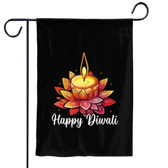 Happy Diwali Diwali Festival Indian Hindu Hinduism Garden Flags