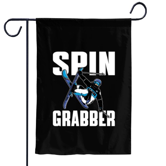 Spin Grabber Freestyle Skiing Garden Flags