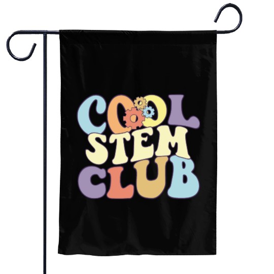 Cool STEM Club I Love Math Proud Stem Teacher Garden Flags