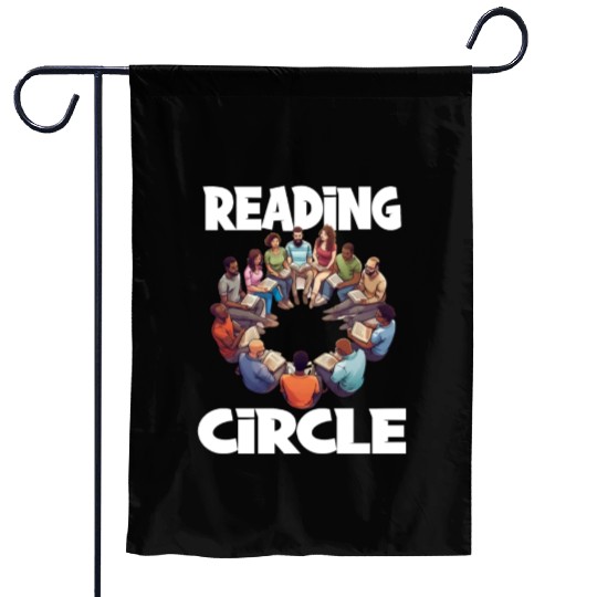 Reading Literature Reading Circle Buck Criticism Garden Flags