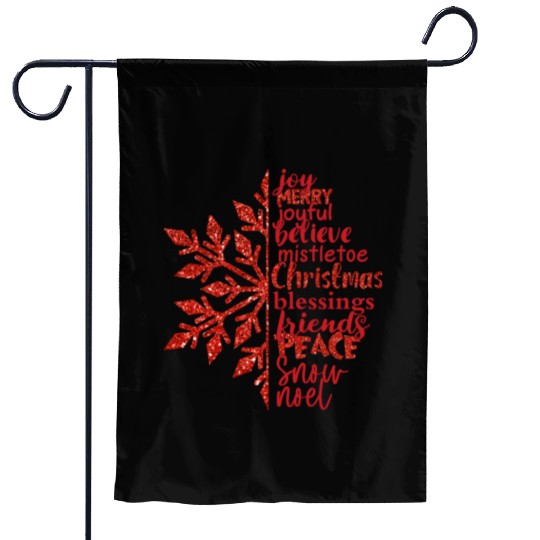Queen My students are merry and bright sublimation Garden Flags