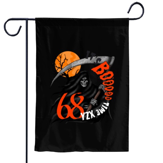 Grim reaper, creepy halloween Garden Flags