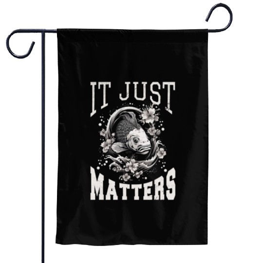 Koi Fish Koi Carp Japanese Koi Garden-Pond funny Garden Flags