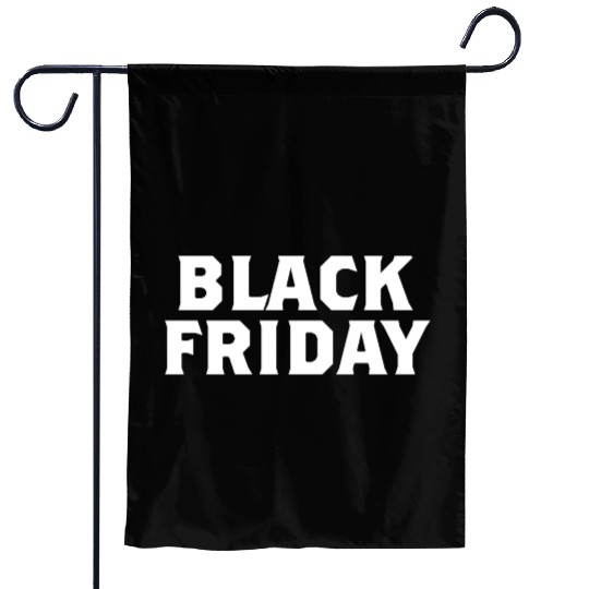 Black Friday Garden Flags