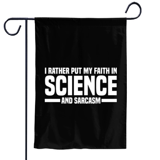 Atheism Religion Belief Atheists Science Garden Flags