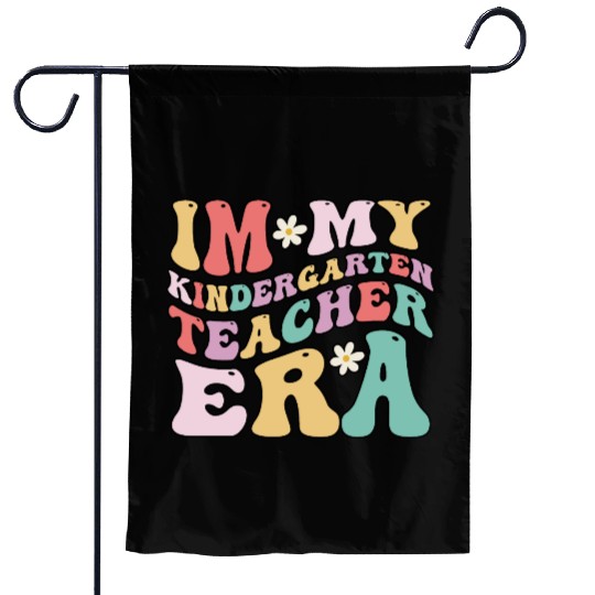 In My Kindergarten Teacher Era Fun Back To School Garden Flags