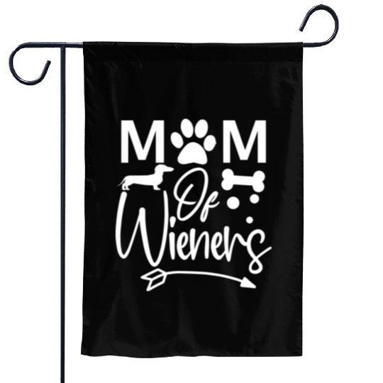 Dog Lover Gift Mom Of Wieners Dachshunds Garden Flags
