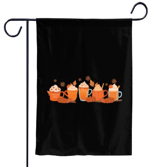 Tis The Season Pumpkin Spice Fall Autumn Season Garden Flags