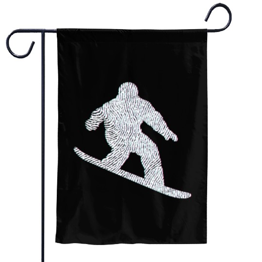Snowboard Garden Flags Snowboarden Winter Park Snow