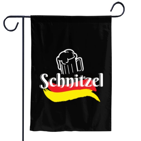 Schnitzel Germany Food Garden Flags