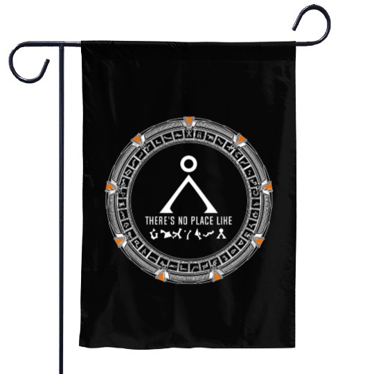 Stargate No Place Like Home Gate Adult Garden Flags