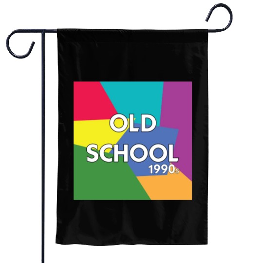Old school 1990s Garden Flags