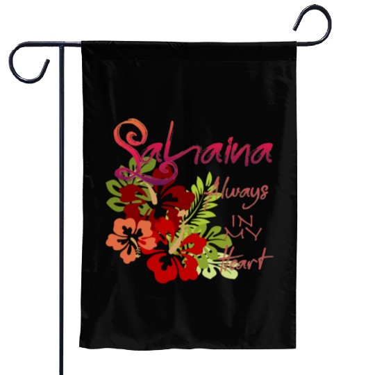 Lahaina: Always in my Heart 2 Garden Flags