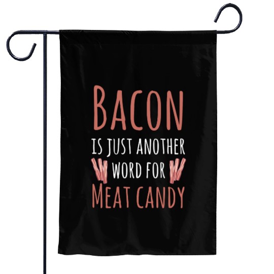 Bacon Meat Candy Garden Flags