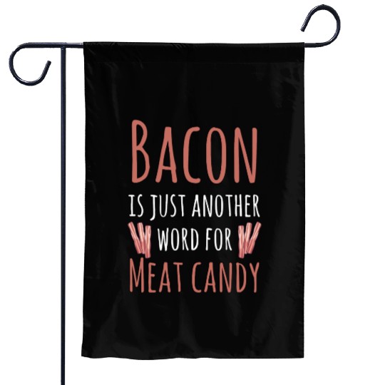 Bacon Meat Candy Garden Flags