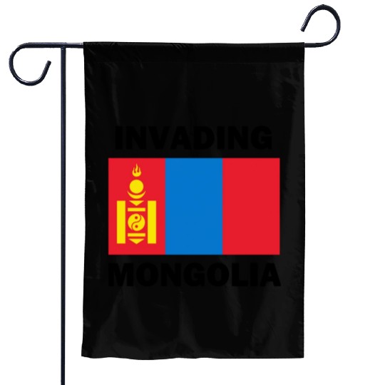 Invading Mongolia Garden Flags