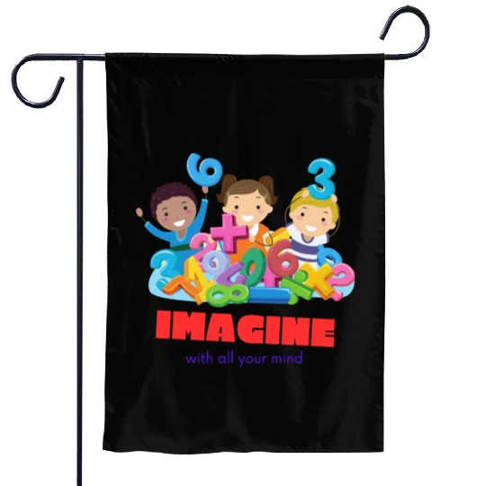 Black Orange Colorful Fun in the Sun Quote Garden Flags