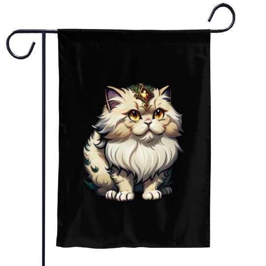 The Prince of Persian cat Garden Flags