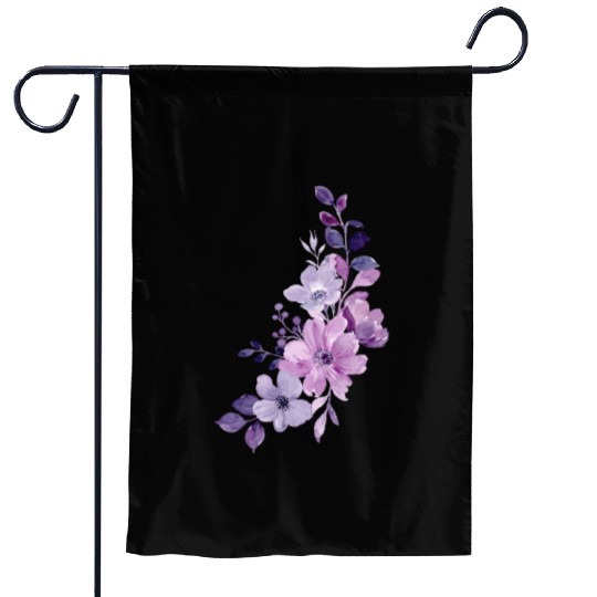 Lavender beautyfull desing Garden Flags for girl