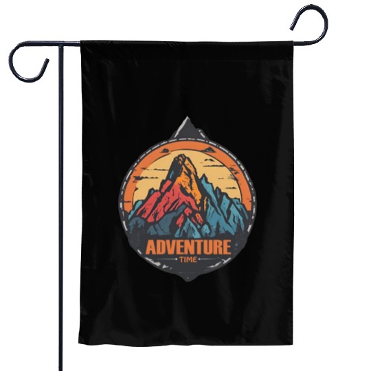 Adventure / Mountains / Old School / Retro Garden Flags