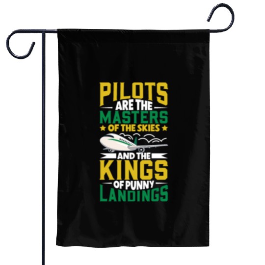 Pilot Aviation Airplane Airline Future Pilots Garden Flags