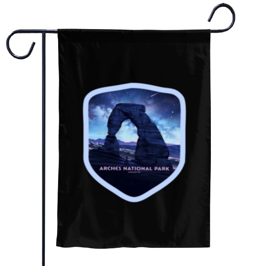 Arches National Park Stickers Garden Flags