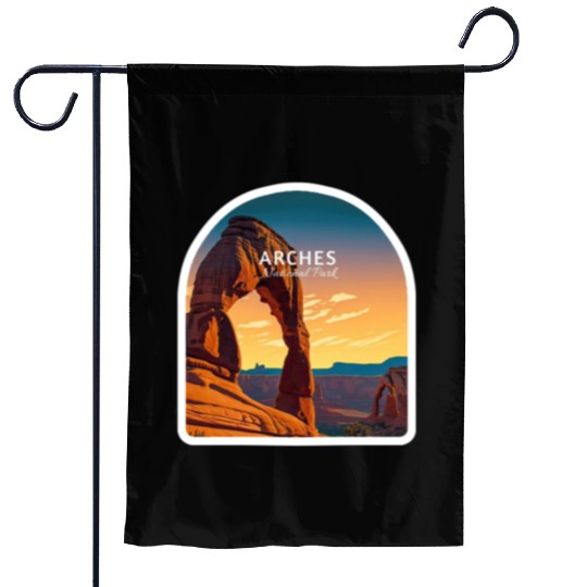 Arches National Park Garden Flags