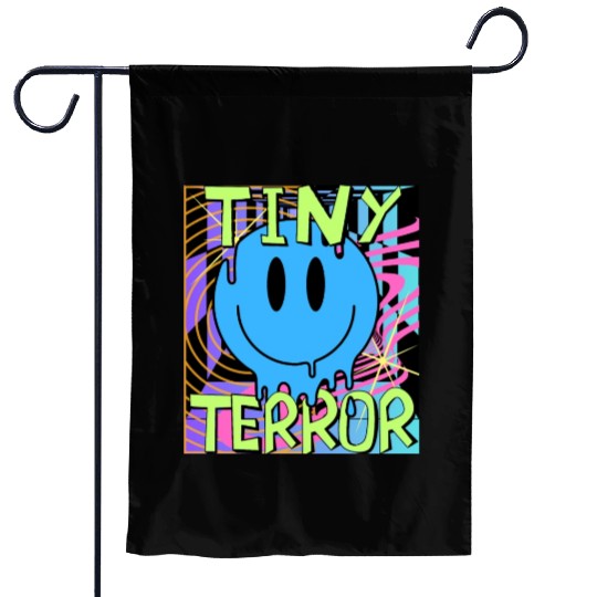 Tiny Terror Streetwear Garden Flags All Neon Colors