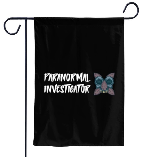 Ghost Hunting Paranormal Investigator Garden Flags