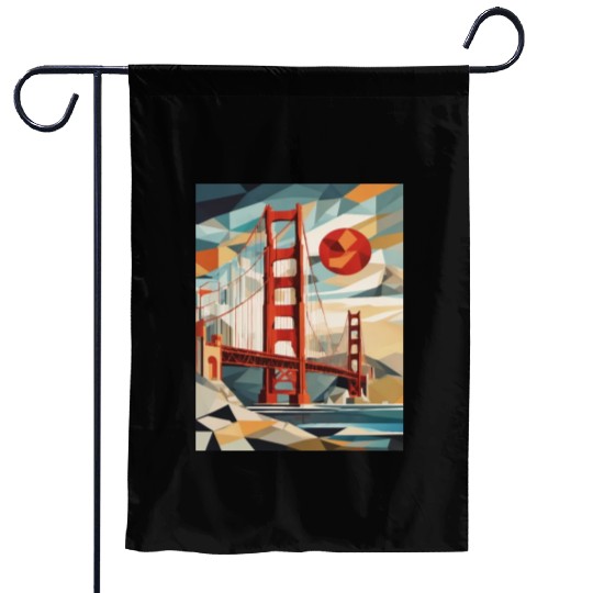 Golden Gate Bridge California Garden Flags, Golden Gate