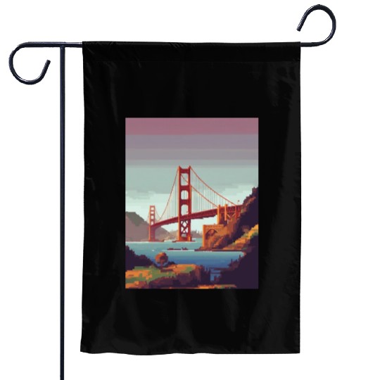 Golden Gate Bridge California Garden Flags, Golden Gate