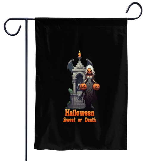 Sweet or Death Garden Flags