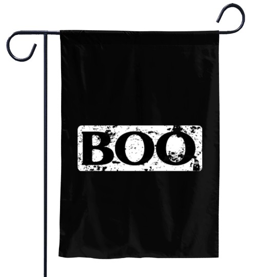 Halloween Vintage Boo Funny Gift Garden Flags