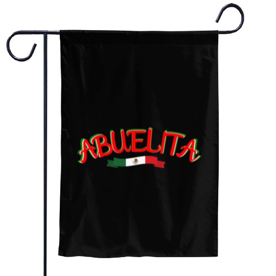Viva Abuelita! Viva Mexico! Garden Flags