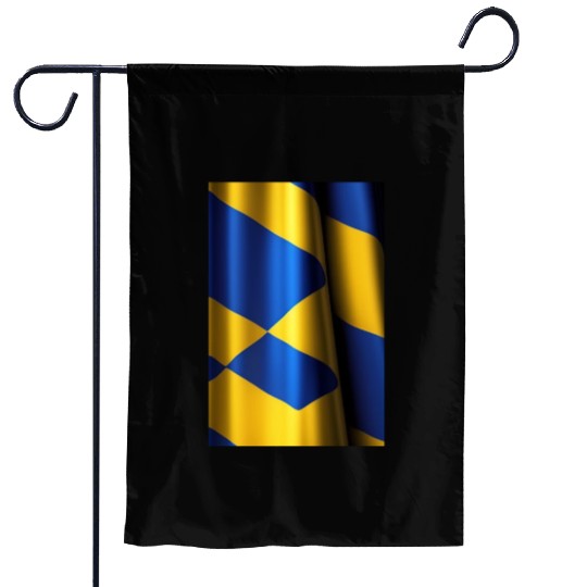 Ukrainian Blue and Yellow Flag: A Tale of National Garden Flags