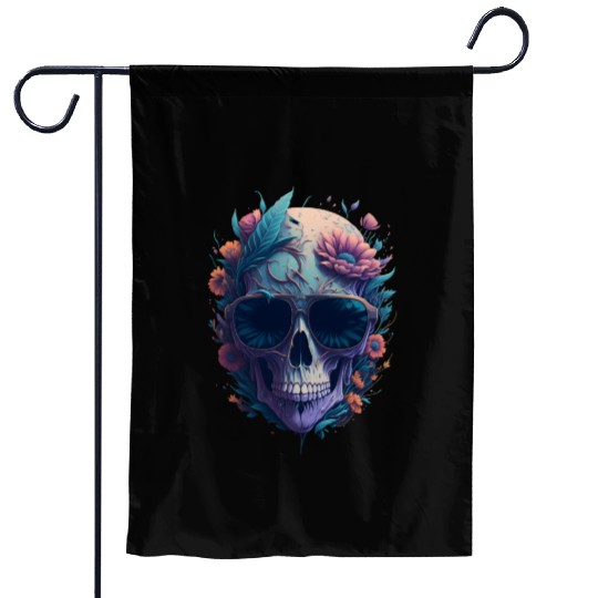 Floral Skull | C13 Garden Flags
