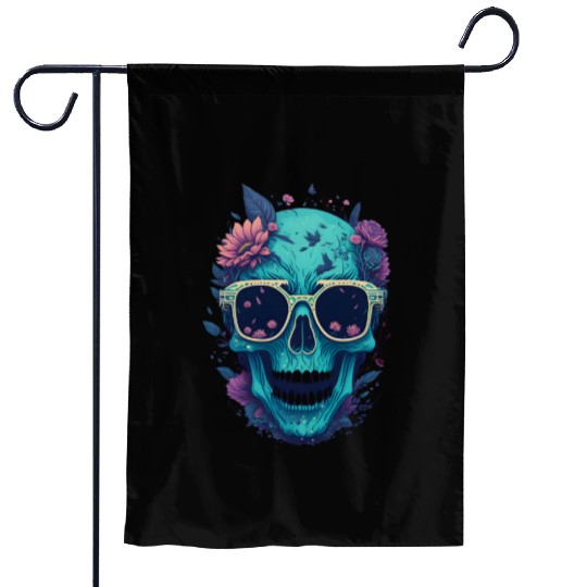 Floral Skull | C17 Garden Flags