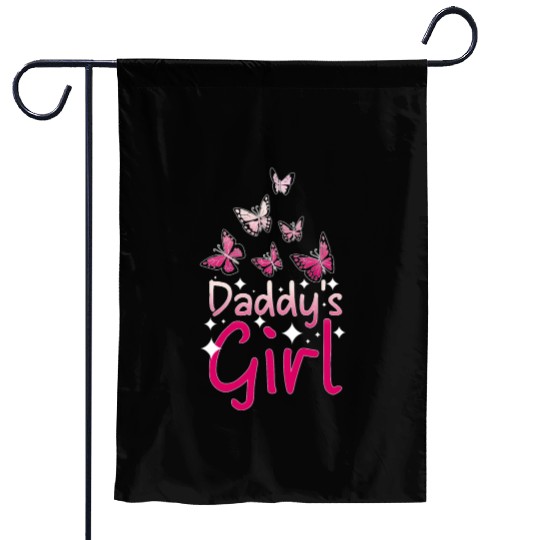 For the daughter Daddys girl, little Butterfly Garden Flags