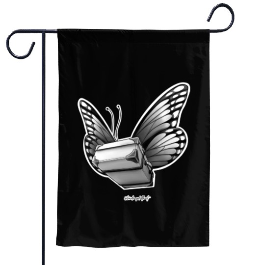 Monarch Travel Bug - Travel Bug Series Garden Flags