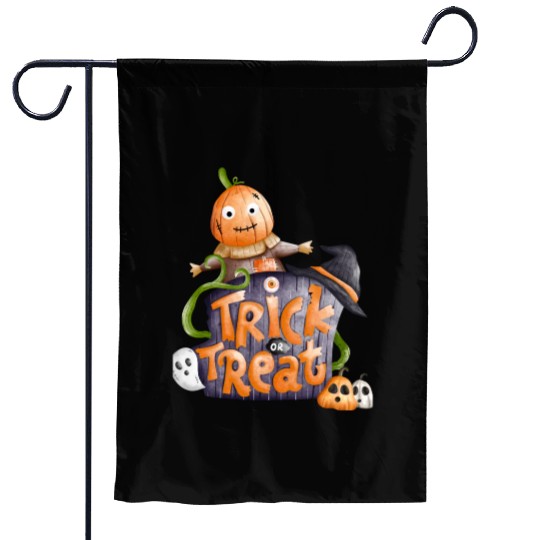 Trick or treat Garden Flags