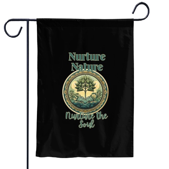 Nurture Nature Pastel Garden Flags