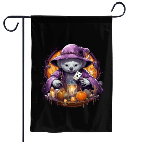 Halloween Mysthical Mochi The Koala Garden Flags