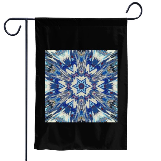 Star Light Mandala Garden Flags